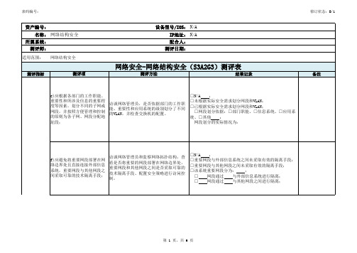 网络结构安全(S3A2G3)-2015-v0.1