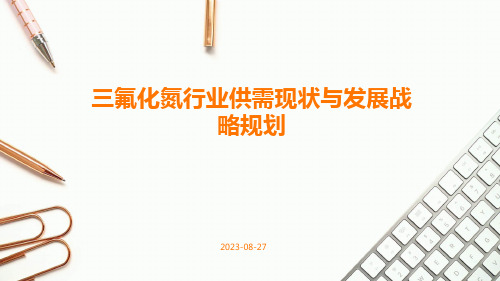 三氟化氮行业供需现状与发展战略规划