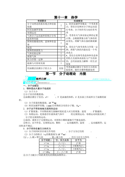 第十一章热学第一节分子动理论 内能 3