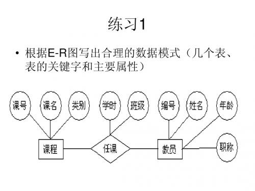 MIS练习题