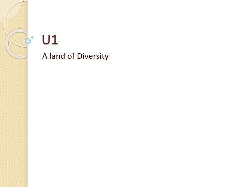 高中英语选修8-unit1-a-land-of-diversity词汇学习课件(人教新课标)