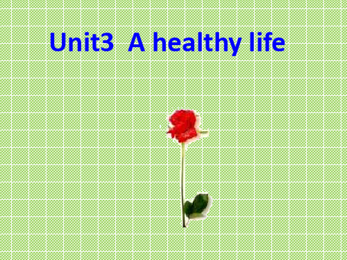 《Unit3《AhealthyLife》课件42(23张PPT)(人教版选修6)(人教版选修6)