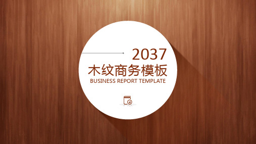木板风格经典通用PPT模板 (42)