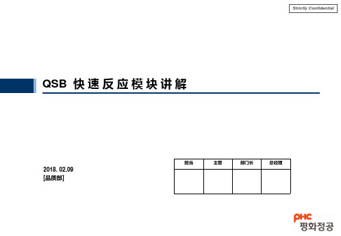 快速反应培训