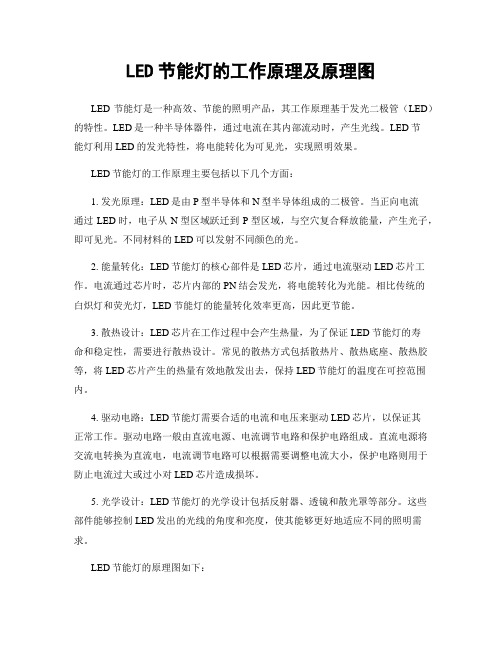 LED节能灯的工作原理及原理图