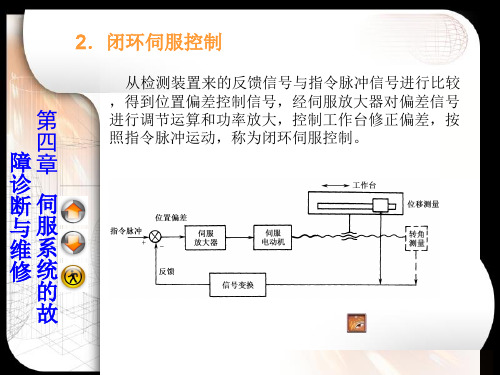 伺服系统的故障诊断与维修