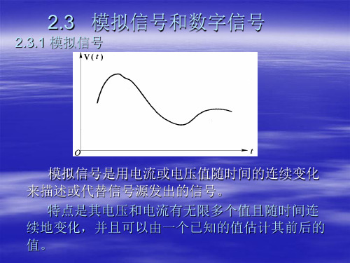 模拟信号和数字信号