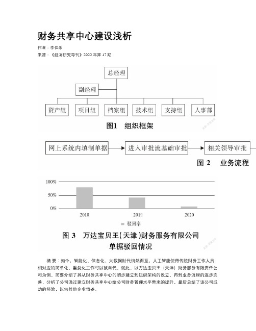 财务共享中心建设浅析