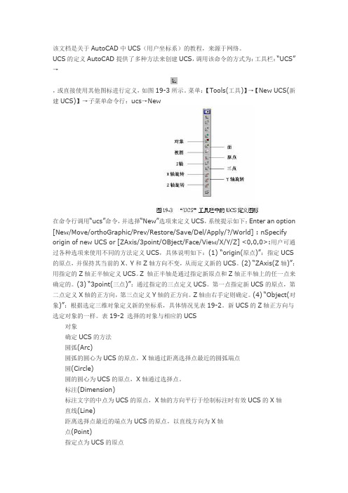 UCS教程