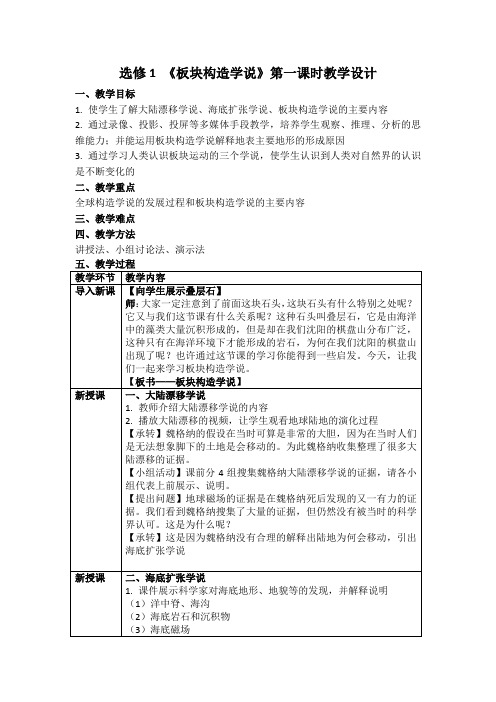 人教版高中地理选修1《第二节 板块构造学说》_3