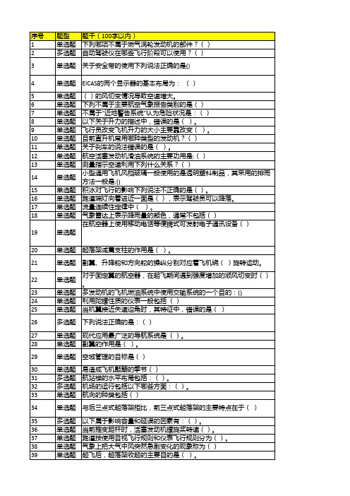 基础知识部分考题-80