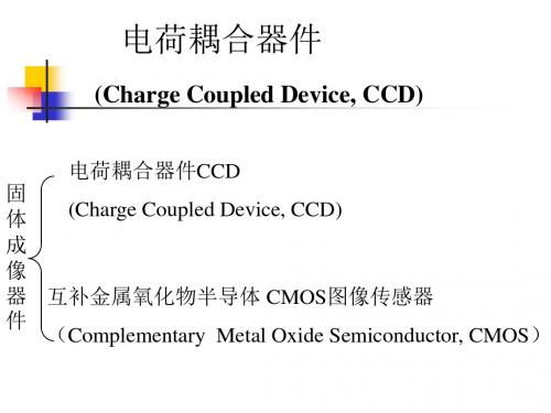 图像信息原理_电荷耦合器件_v2分析