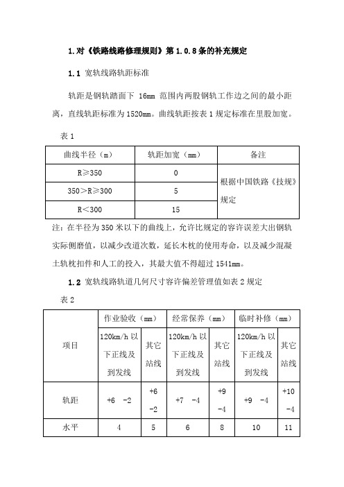 修规补充规定