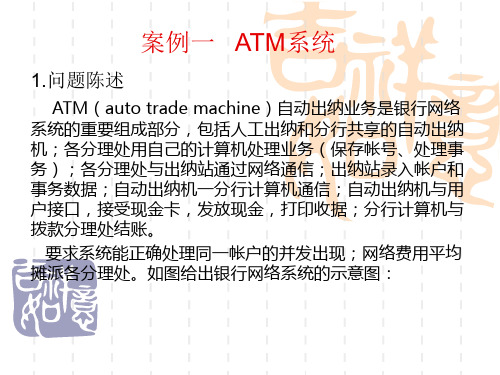 银行ATM(UML分析与设计)