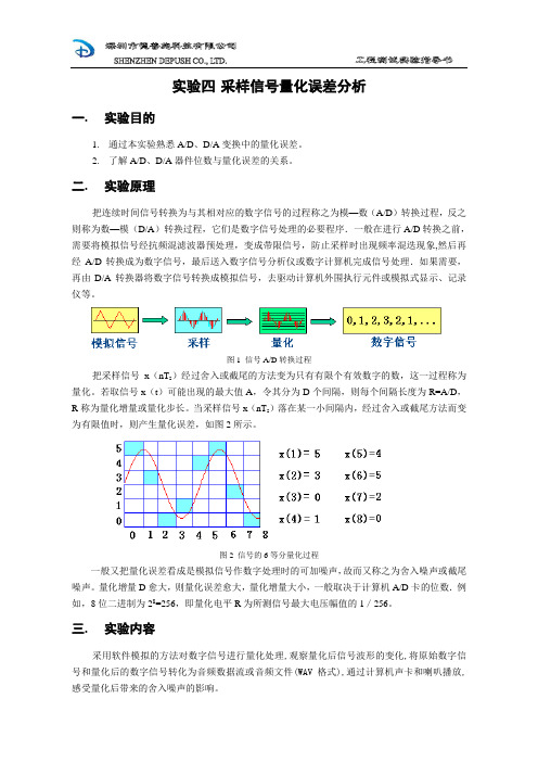 04采样信号量化误差分析