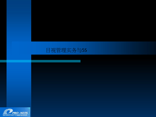 目视管理实务与5S