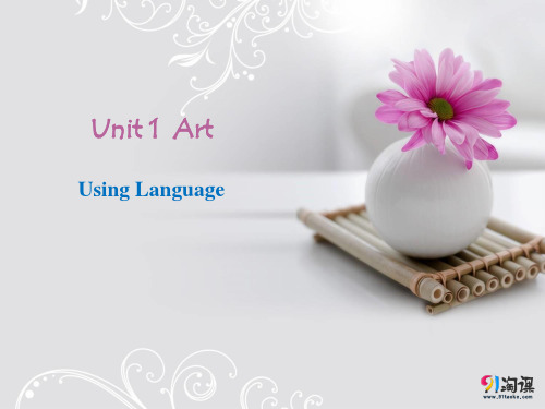 课件11：Using Language