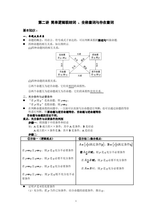 1.3命题与简单逻辑联结词