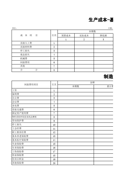 小玩神手工diy生产成本表