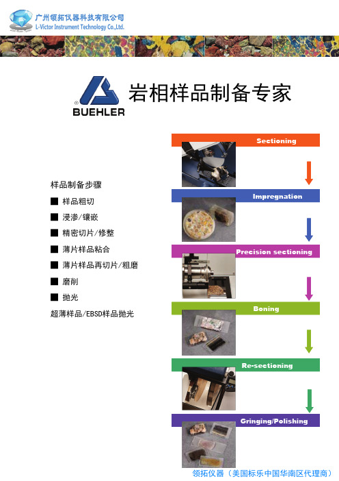 岩相薄片及光片样品制备