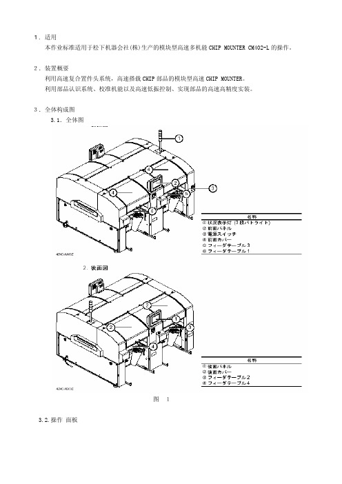 CM402操作说明书