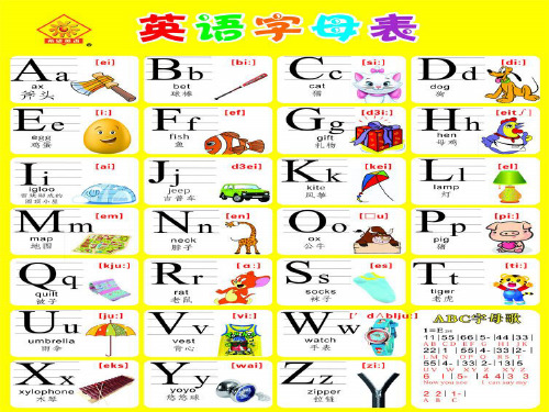 26个英文字母学习