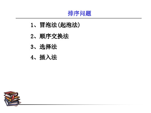 VB教程—排序算法复习(共23张PPT)