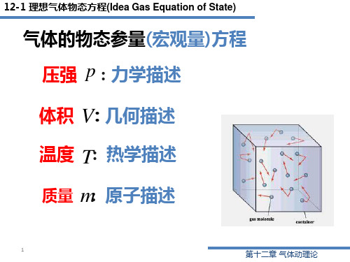 12-1 理想气体物态方程