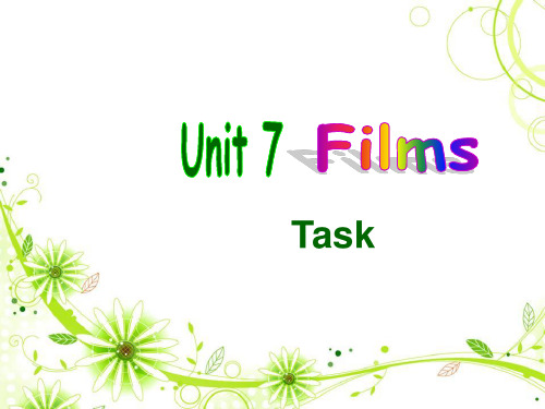 译林牛津版9AUnit7Task 课件 (共19张PPT)