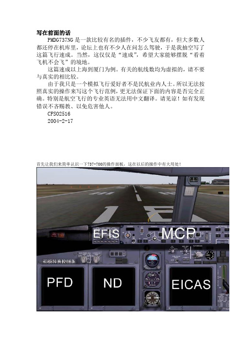 PMDG_737教程