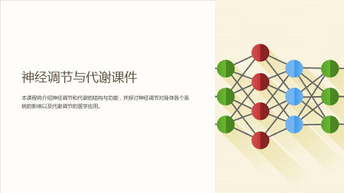《神经调节与代谢课件》