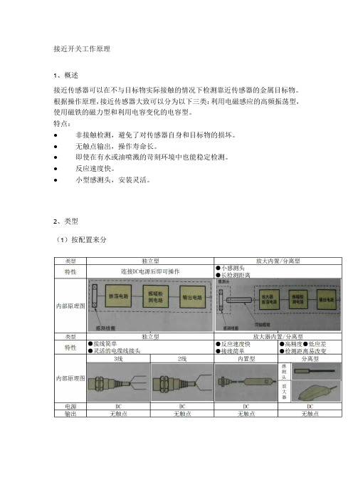 接近开关工作原理WPS文档