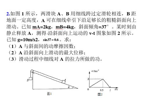 高中物理课件-专题3：连接体问题