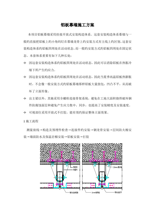 铝板幕墙施工方案