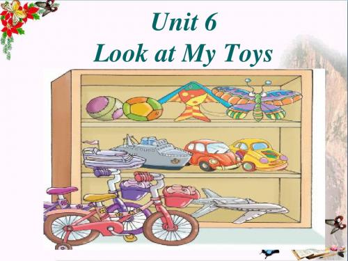 三年级英语上册Unit6Lookatmytoys! PPT精品课件陕旅版