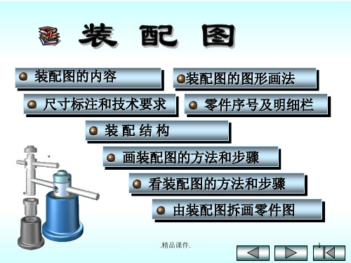 机械制图装配图习题报告.ppt