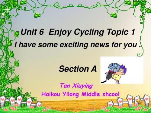 仁爱版八年级下Unit6 Topic 1 Section A课件(共16张PPT)