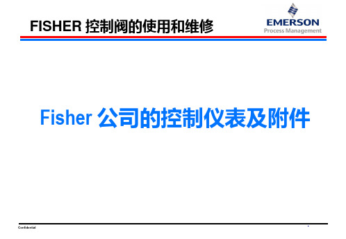 FISHER 控制阀的使用和维修