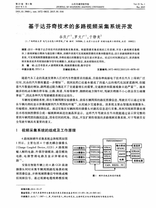 基于达芬奇技术的多路视频采集系统开发