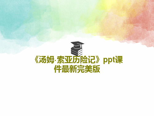 《汤姆·索亚历险记》ppt课件最新完美版共34页PPT