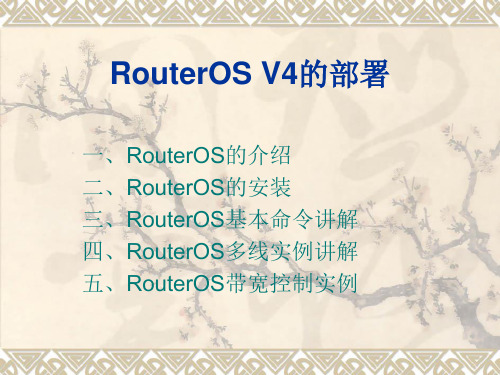 RouterOS多线部署