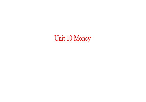 高中英语北师大必修4课件：Unit10Money