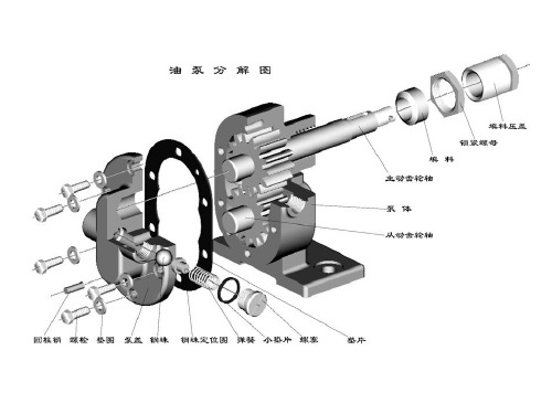 油泵装配图