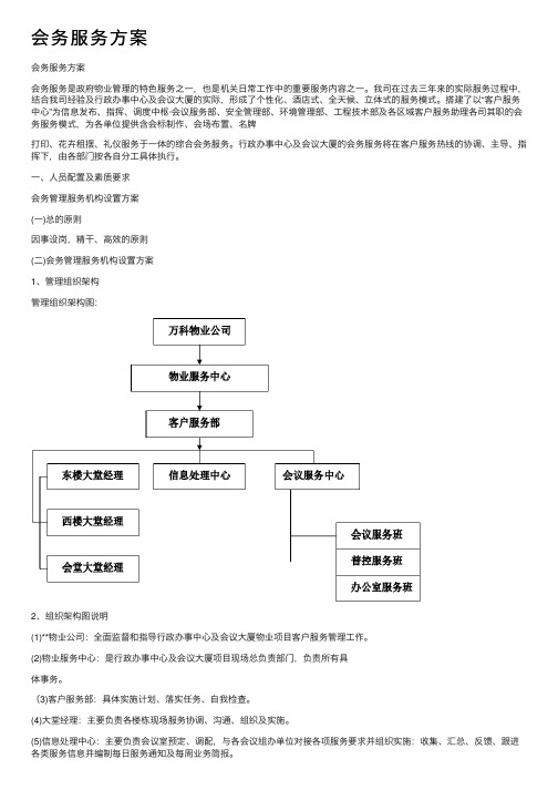 会务服务方案