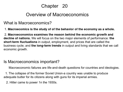 Macroeconomics 1