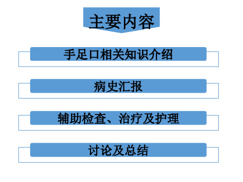 手足口护理查房