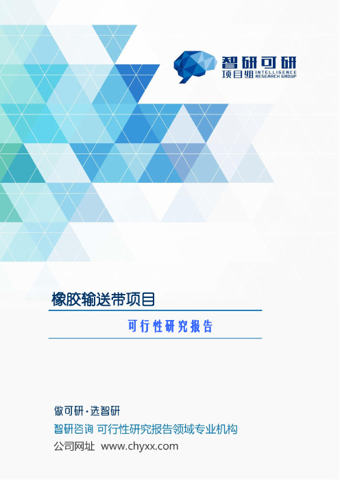 橡胶输送带项目可行性研究报告