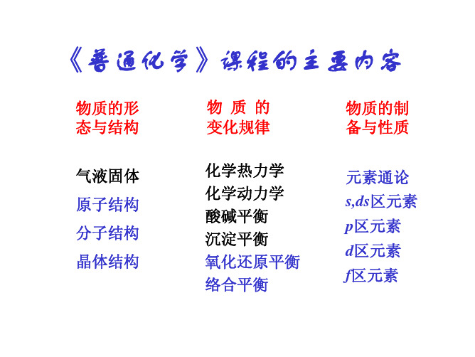 无机化学期末总结