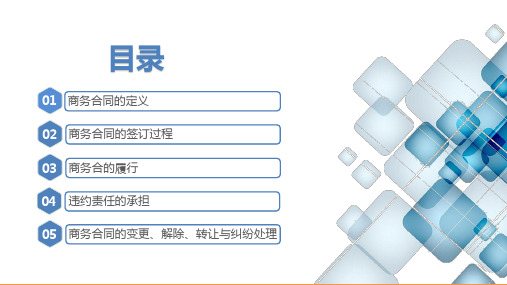 商务谈判实务项目五商务谈判结束任务2签订商务谈判合同课件