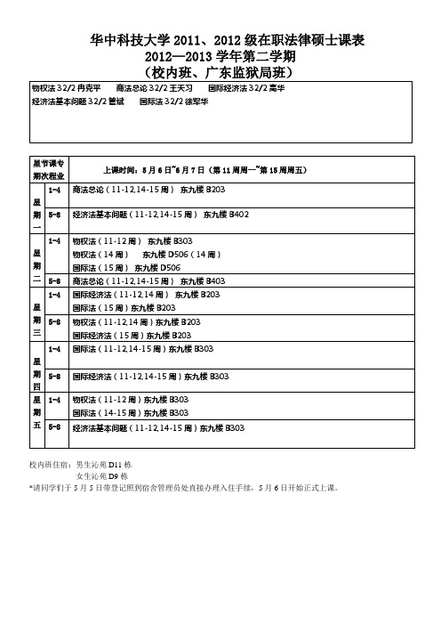 周 次  Huazhong University of Science and Technology.doc